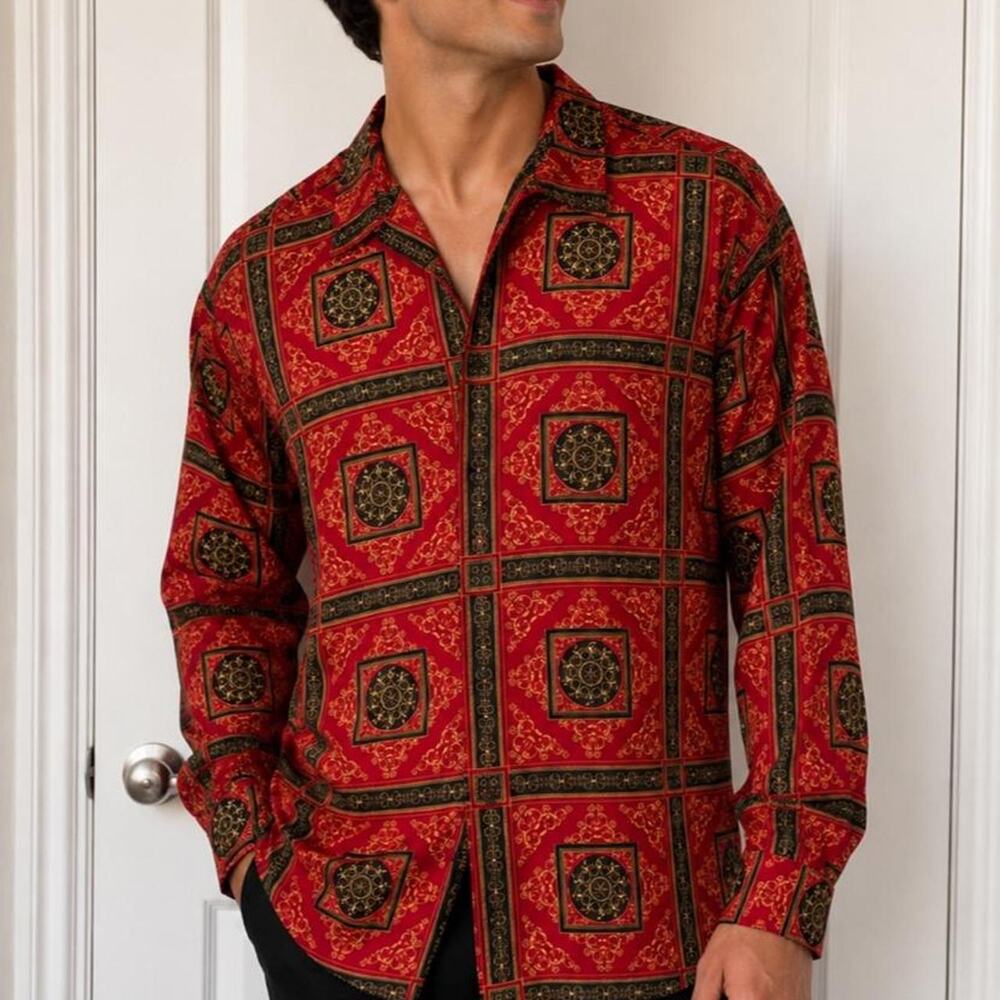 Level ten red shirt with